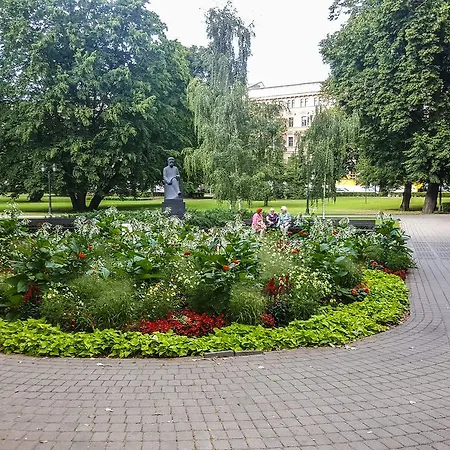 Old Town Overlooking Riga's Canal