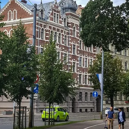 Old Town Overlooking Riga's Canal
